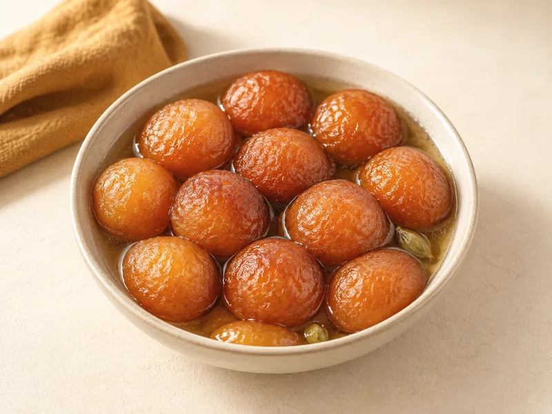 Rasgoullah dans un pot en terre cuite